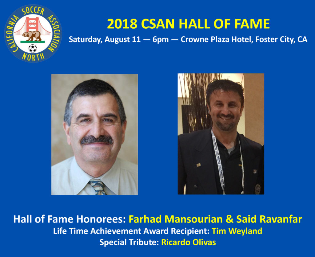 CSAN Hall of Fame Banner with Pictures
